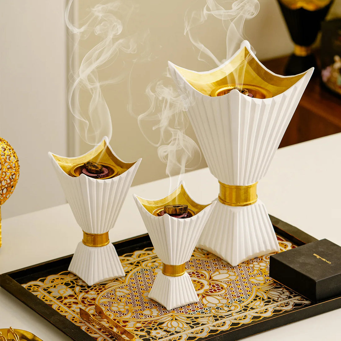 OUDMA Square Mabkhara - Modern Majlis Burner